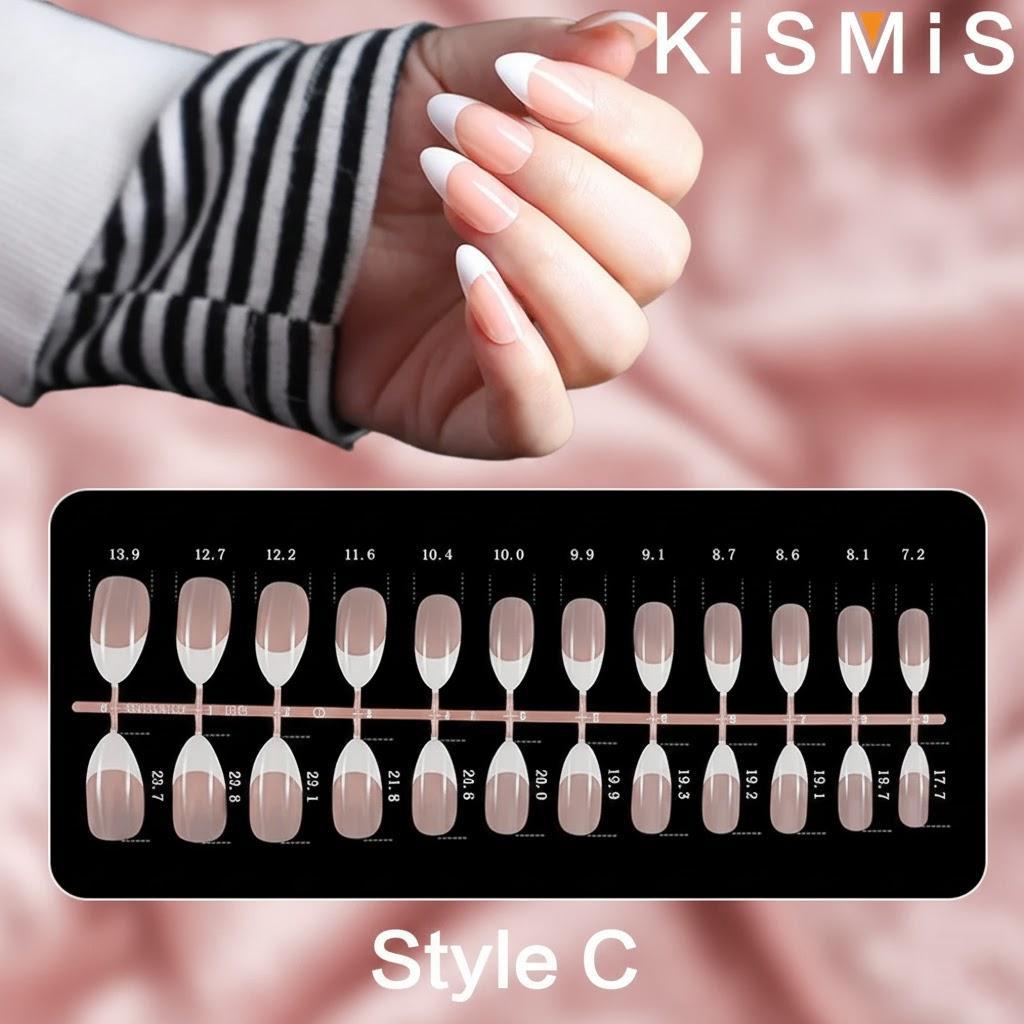 24Pcs French False Nails Full Coverage Natural Nail Art Stickers Manicure Accessories Stylish Fake Nail Tips
24Pcs French False Nails Full Coverage Natural Nail Art Stickers Manicure Accessories Stylish Fake Nail Tips