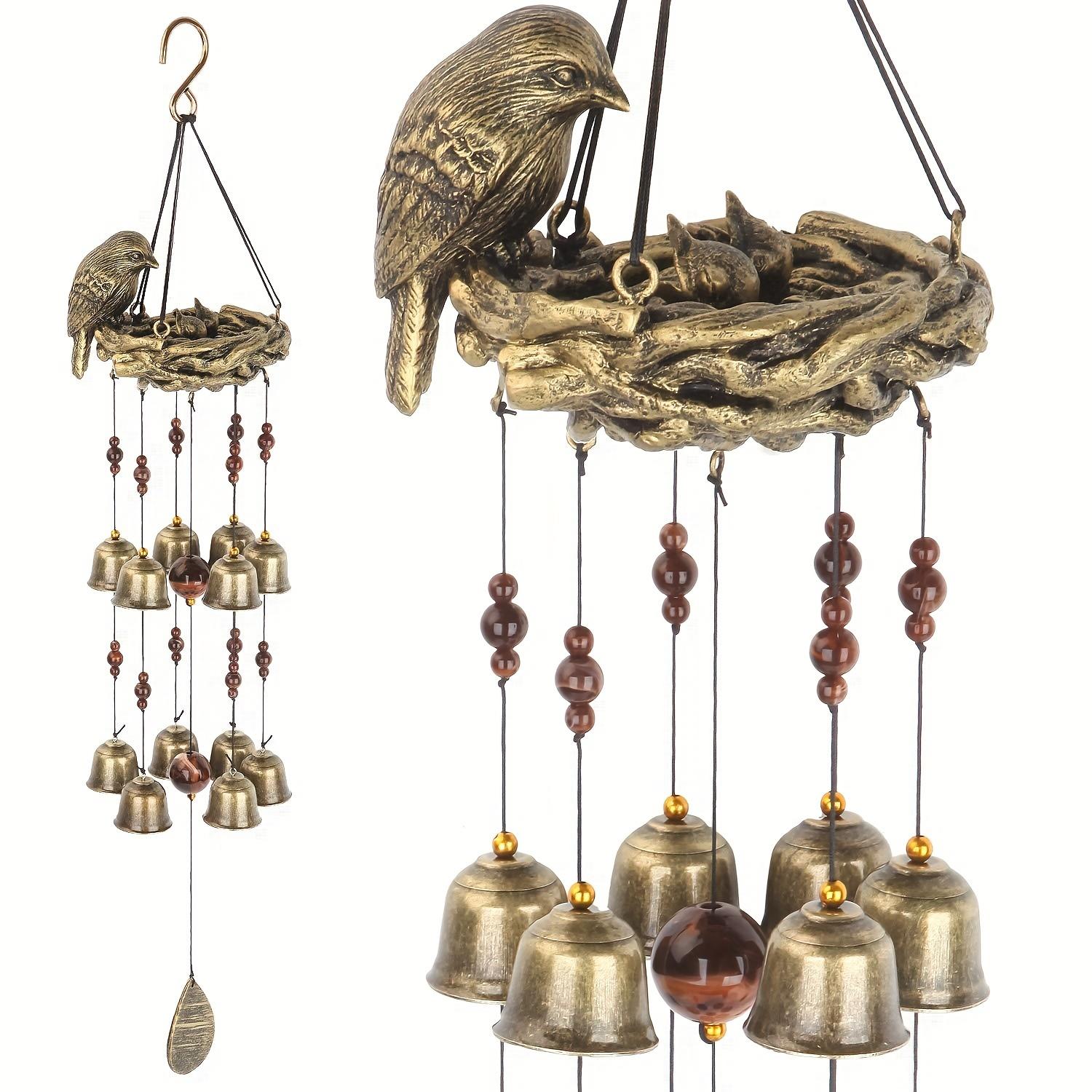 Bird Nest Wind Chime, Bird Bells Chimes with 12 Wind Bells for Glory Mother S Love Gift, Garden Backyard Church Hanging Decor
Bird Nest Wind Chime, Bird Bells Chimes with 12 Wind Bells for Glory Mother S Love Gift, Garden Backyard Church Hanging Decor