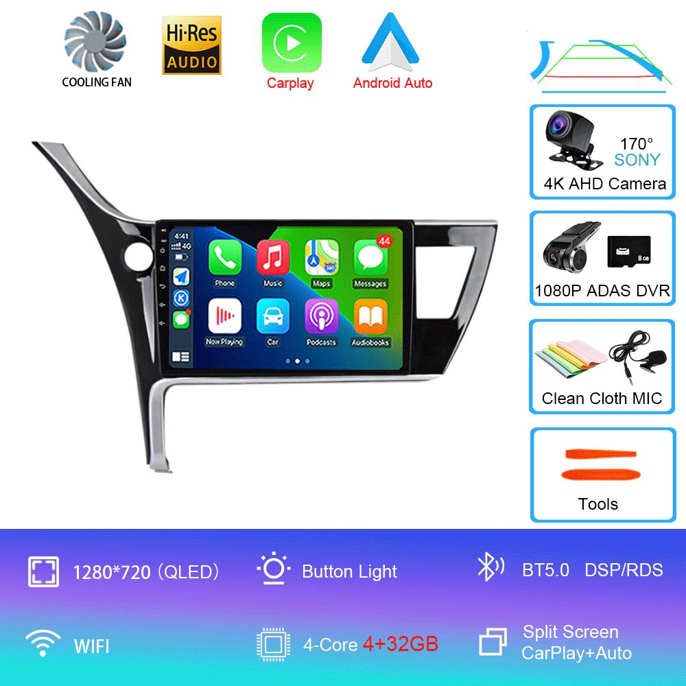 Android 14 Car Stereo Radio For Toyota Corolla 2017-2019 Multimedia Video Player Carplay GPS Navigation 4G WIFI 2 Din 360 Camera CHINA
Android 14 Car Stereo Radio For Toyota Corolla 2017-2019 Multimedia Video Player Carplay GPS Navigation 4G WIFI 2 Din 360 Camera CHINA