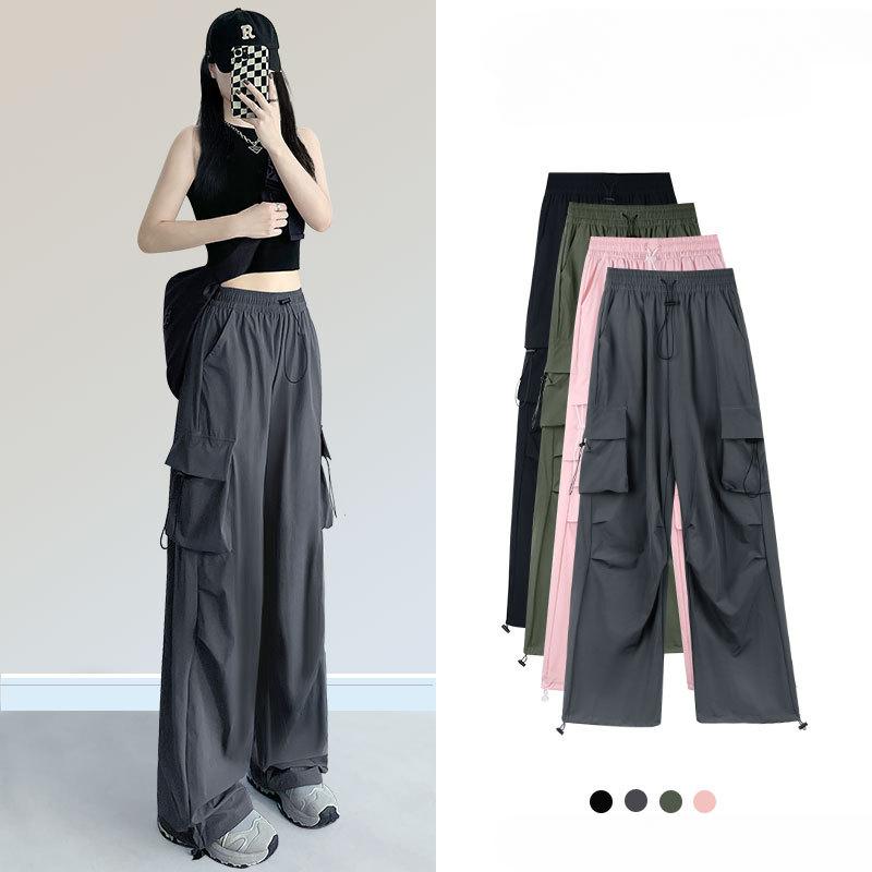 Work Pants Women Drawstring Casual Pants Summer Draped Relaxed Straight Wide Leg Pants Dragged Pants Long Pants Tide 3XL бежевий
Work Pants Women Drawstring Casual Pants Summer Draped Relaxed Straight Wide Leg Pants Dragged Pants Long Pants Tide 3XL бежевий