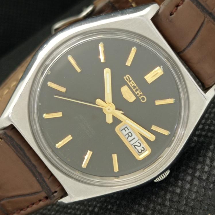 Б/У винтажные мужские часы SEIKO 5 AUTO 6319A из Японии с оригинальным циферблатом 608h-a316727-9 SKU608h-a316727
Б/У винтажные мужские часы SEIKO 5 AUTO 6319A из Японии с оригинальным циферблатом 608h-a316727-9 SKU608h-a316727