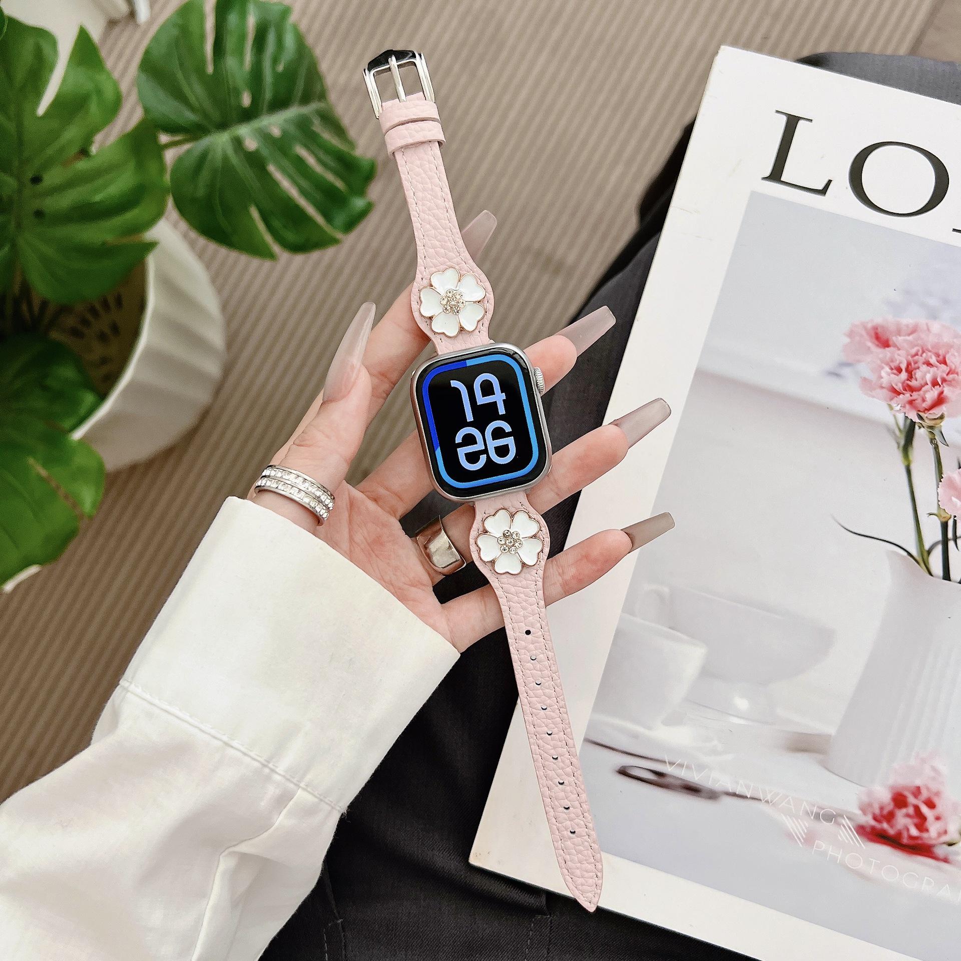 Five-Petal Flower Watch Band for Apple iWatch Series 1-10 Redmi Watch 4/5 (Connector Type) рожевий
Five-Petal Flower Watch Band for Apple iWatch Series 1-10 Redmi Watch 4/5 (Connector Type) рожевий