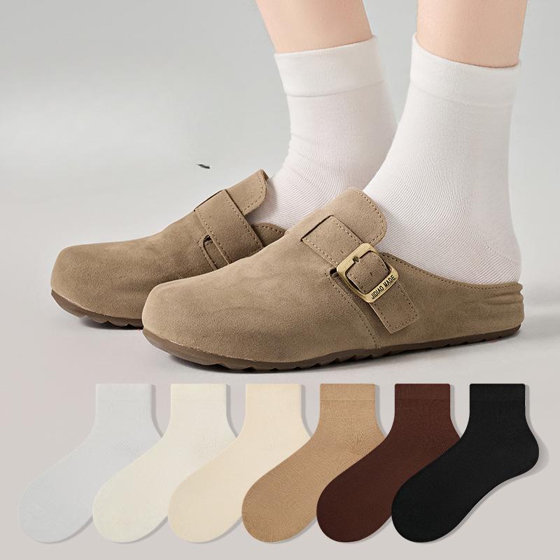 Female Spring and Summer New Sweat-absorbing Deodorizing Cotton Breathable Antibacterial Stockings 1 pair білий
Female Spring and Summer New Sweat-absorbing Deodorizing Cotton Breathable Antibacterial Stockings 1 pair білий