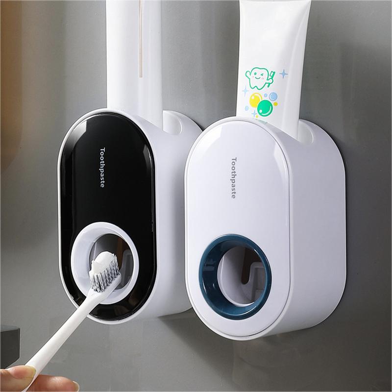 Automatic Toothpaste Dispenser Dust-Proof Toothbrush Holder Wall Mount Stand Bathroom Accessories Set Toothpaste Squeezer
Automatic Toothpaste Dispenser Dust-Proof Toothbrush Holder Wall Mount Stand Bathroom Accessories Set Toothpaste Squeezer