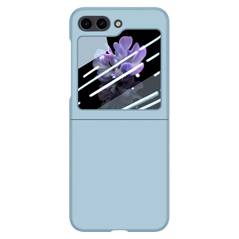 For Samsung Galaxy Z Flip6 5G Case Large Window Hard PC Phone Cover with Small Screen Film Dark Blue
For Samsung Galaxy Z Flip6 5G Case Large Window Hard PC Phone Cover with Small Screen Film Dark Blue