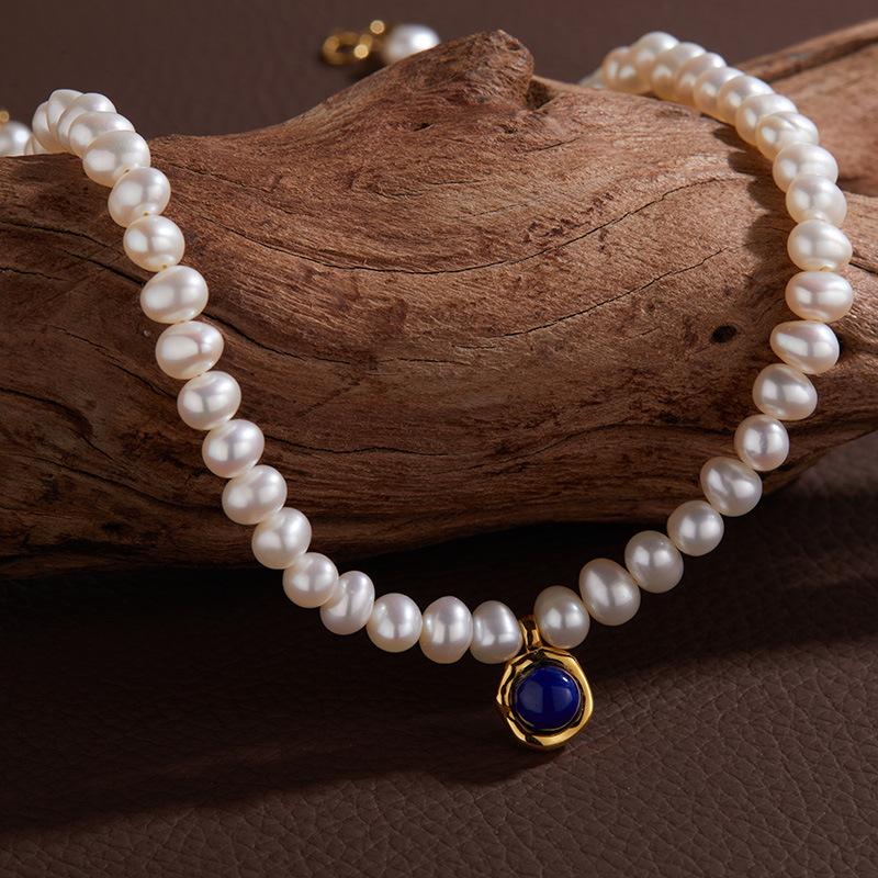 S925 Sterling Silver Inlaid With Natural Colored Treasure 12 Birthday Stone Birthday Stone Pendant Natural Freshwater Pearl Necklace Women S Earrings
S925 Sterling Silver Inlaid With Natural Colored Treasure 12 Birthday Stone Birthday Stone Pendant Natural Freshwater Pearl Necklace Women S Earrings