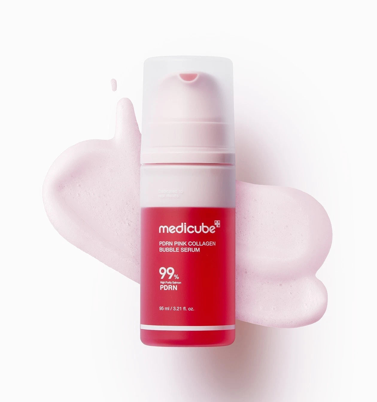 Medicube PDRN Pink Collagen Bubble Serum 95mL
Medicube PDRN Pink Collagen Bubble Serum 95mL