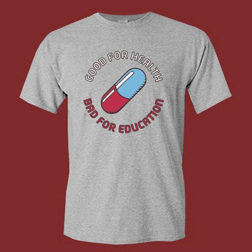 Neo Tokyo Good for Health Bad for Education Men s Grey Size S-5XL XL
Neo Tokyo Good for Health Bad for Education Men s Grey Size S-5XL XL