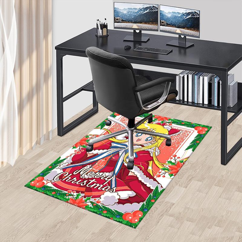 1pc Sailor Moon Christmas Chair Mat - Anime Cartoon Design, Non-Slip Carpet for Office and Home Decorations.O040 60cm by 90cm
1pc Sailor Moon Christmas Chair Mat - Anime Cartoon Design, Non-Slip Carpet for Office and Home Decorations.O040 60cm by 90cm