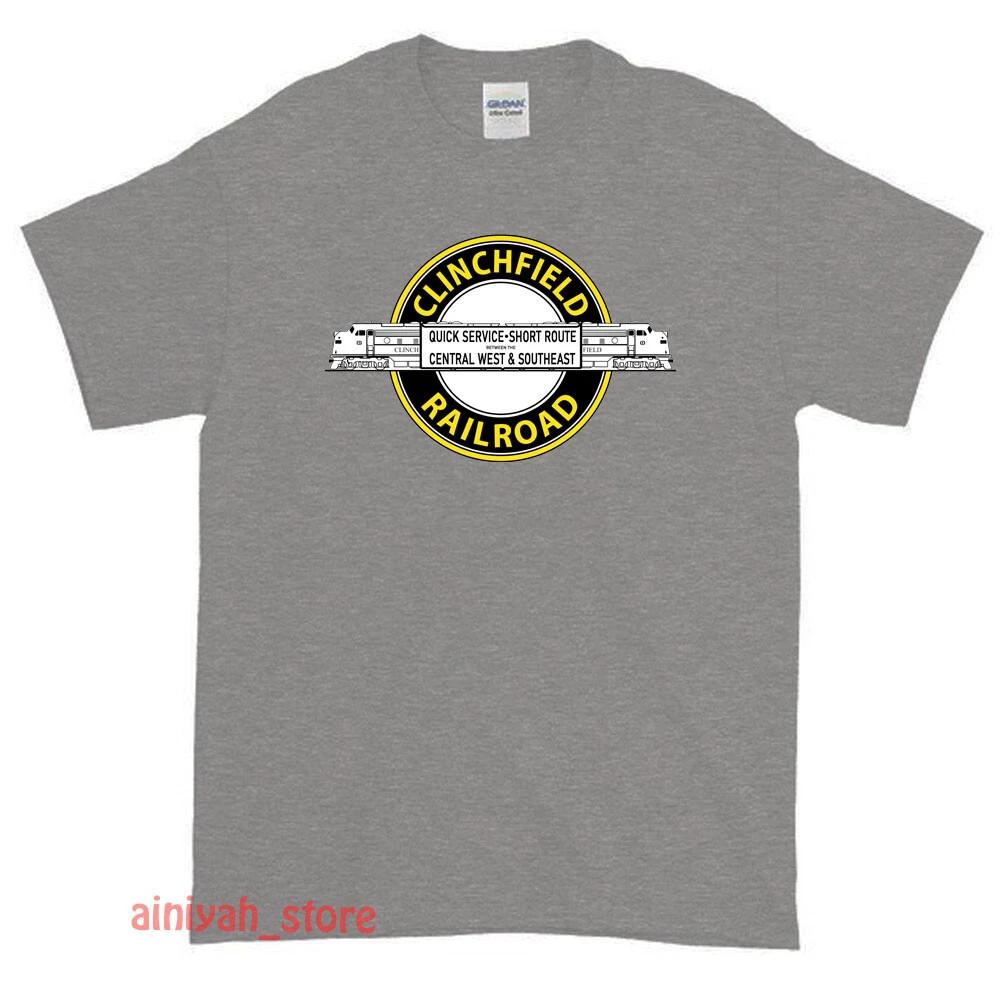New Clinchfield Railroad Logo Men s Funny T shirt USA Size S-XXL M
New Clinchfield Railroad Logo Men s Funny T shirt USA Size S-XXL M