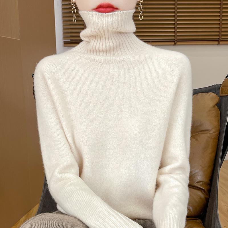 Women s High Roll Neck Wool Sweater - Thickened, Slim Fit, Versatile Autumn/Winter Knit Pullover XL (125-135 jin)
Women s High Roll Neck Wool Sweater - Thickened, Slim Fit, Versatile Autumn/Winter Knit Pullover XL (125-135 jin)