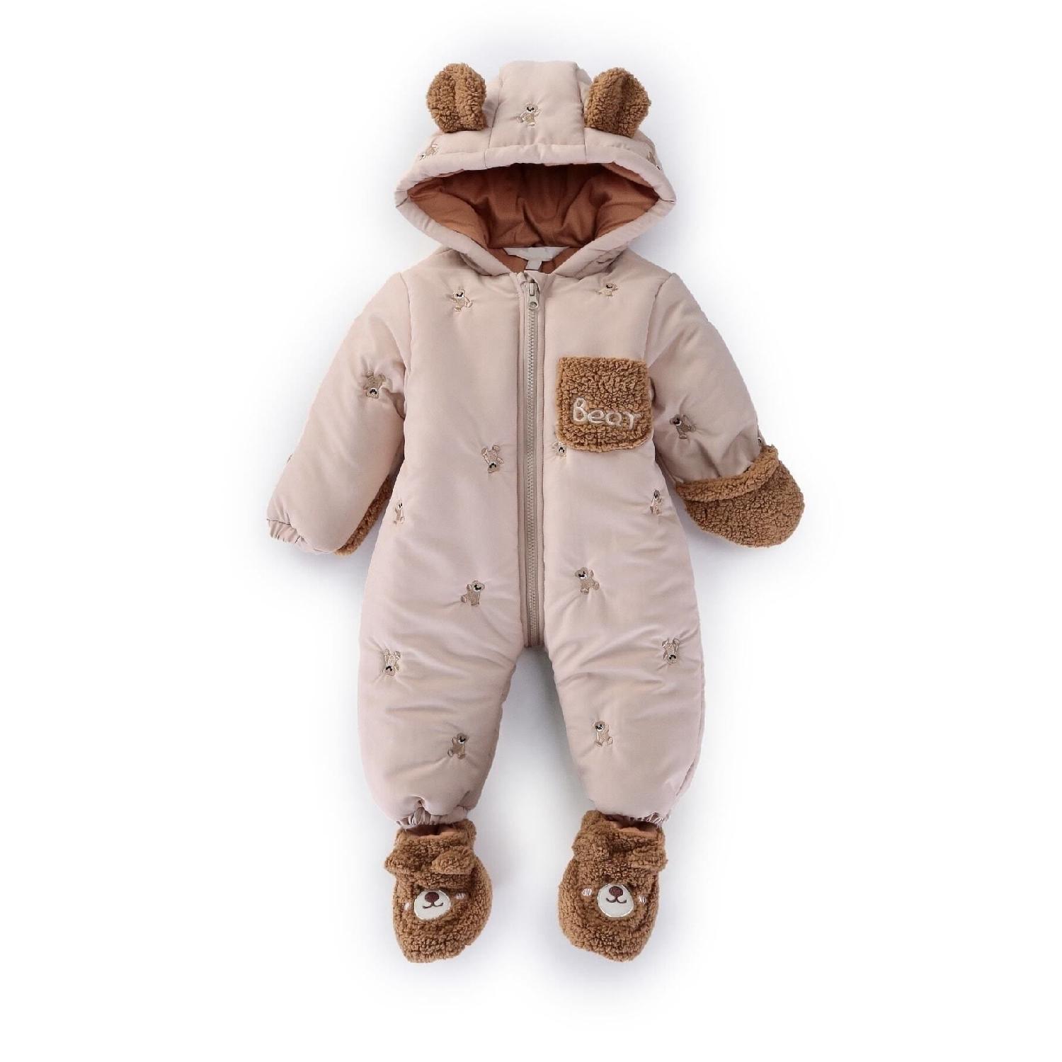 Trend Baby Cute Bear Figured Winter Furry Booties-hooded Cosmonaut-astronaut Jumpsuit With Gloves 6-9 AY бежевый
Trend Baby Cute Bear Figured Winter Furry Booties-hooded Cosmonaut-astronaut Jumpsuit With Gloves 6-9 AY бежевый