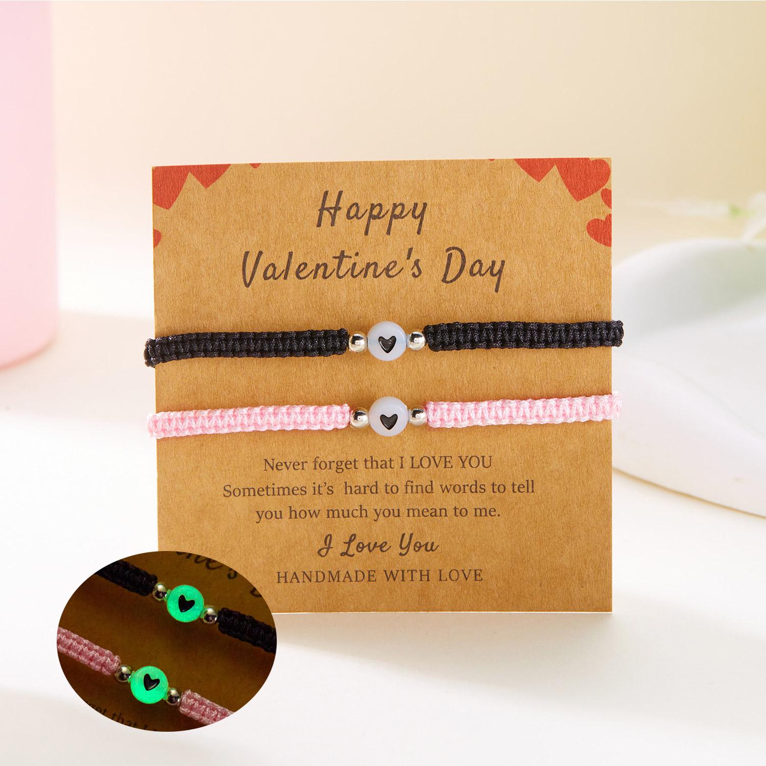 2 PCS Simple Lucky Red Rope Braided Bracelet for Women Men Romantic Heart Magnetic Couple Matching Bracelets Friendship Jewelry
2 PCS Simple Lucky Red Rope Braided Bracelet for Women Men Romantic Heart Magnetic Couple Matching Bracelets Friendship Jewelry