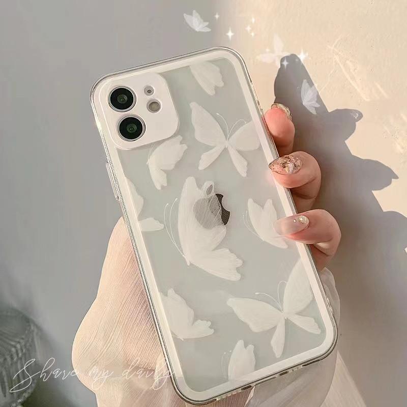 Для чехла для Iphone 13 Pro Max Белая бабочка Симпатичный мягкий силиконовый прозрачный чехол для Iphone 12 11pro Max Xs Max Xr X 7 8plus Cover Shell
Для чехла для Iphone 13 Pro Max Белая бабочка Симпатичный мягкий силиконовый прозрачный чехол для Iphone 12 11pro Max Xs Max Xr X 7 8plus Cover Shell
