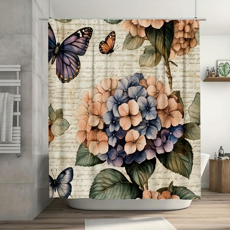 1Pc Vintage Hydrangea Shower Curtain - Pastel Colors, 71X71 Inch, Polyester, 12 Hooks, Hand Wash, Bathroom Decor W60H190(CM)-1 Pcs
1Pc Vintage Hydrangea Shower Curtain - Pastel Colors, 71X71 Inch, Polyester, 12 Hooks, Hand Wash, Bathroom Decor W60H190(CM)-1 Pcs