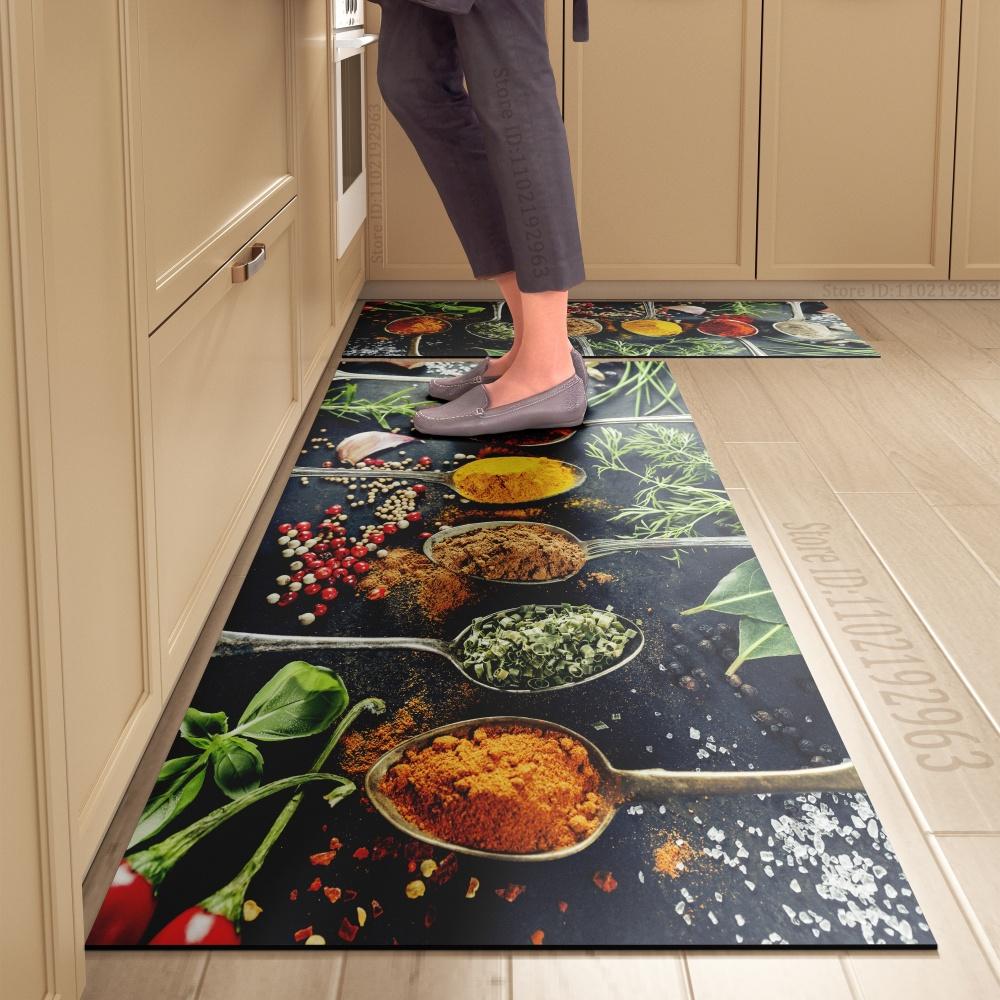 Kitchen Floor Mat Dining Theme Dirty Resistant Washable Long Bedside Floor Mat Non-slip Bathroom Entrance Doormat Small Rugs 40cmx60cm 1pc
Kitchen Floor Mat Dining Theme Dirty Resistant Washable Long Bedside Floor Mat Non-slip Bathroom Entrance Doormat Small Rugs 40cmx60cm 1pc