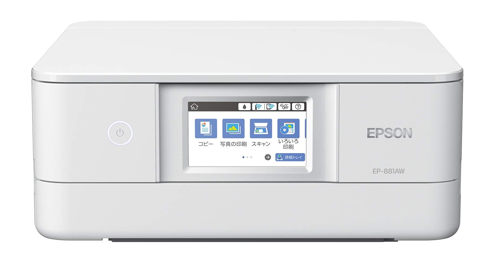 Epson Printer A4 Inkjet Multifunction Printer Colorio White 2018 Model EP-881AW (White) білий
Epson Printer A4 Inkjet Multifunction Printer Colorio White 2018 Model EP-881AW (White) білий