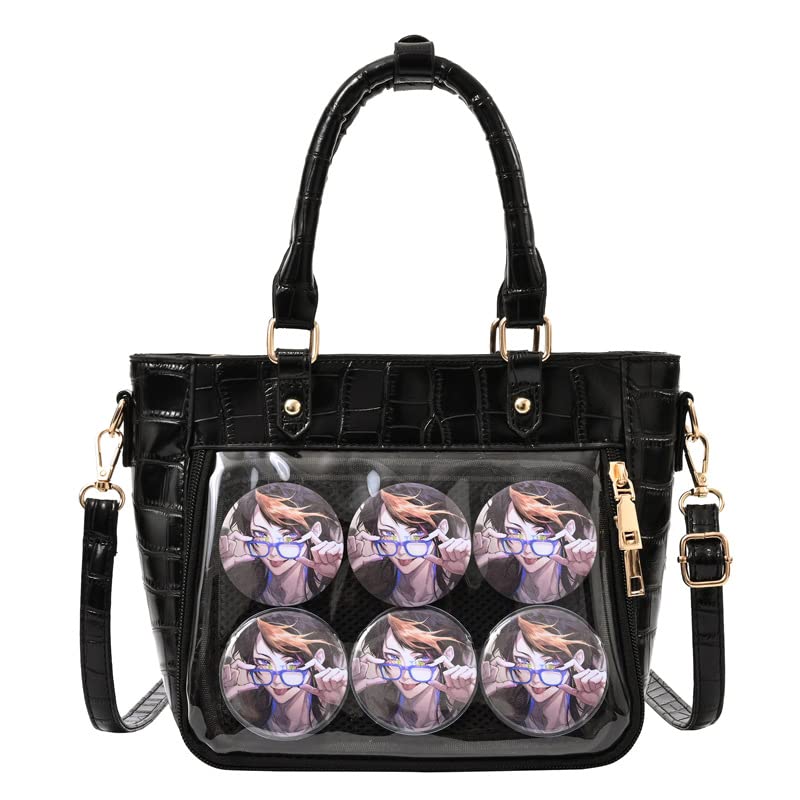 Ita Bag Сумка зі шкіри крокодила Демонстраційна сумка Otakatsu Oshikatsu Сумка на плече Сумка-тоут із нижнім цвяхом Синтетична шкіра Елегантний Стильний Елегантний для поїздок чорний
Ita Bag Сумка зі шкіри крокодила Демонстраційна сумка Otakatsu Oshikatsu Сумка на плече Сумка-тоут із нижнім цвяхом Синтетична шкіра Елегантний Стильний Елегантний для поїздок чорний