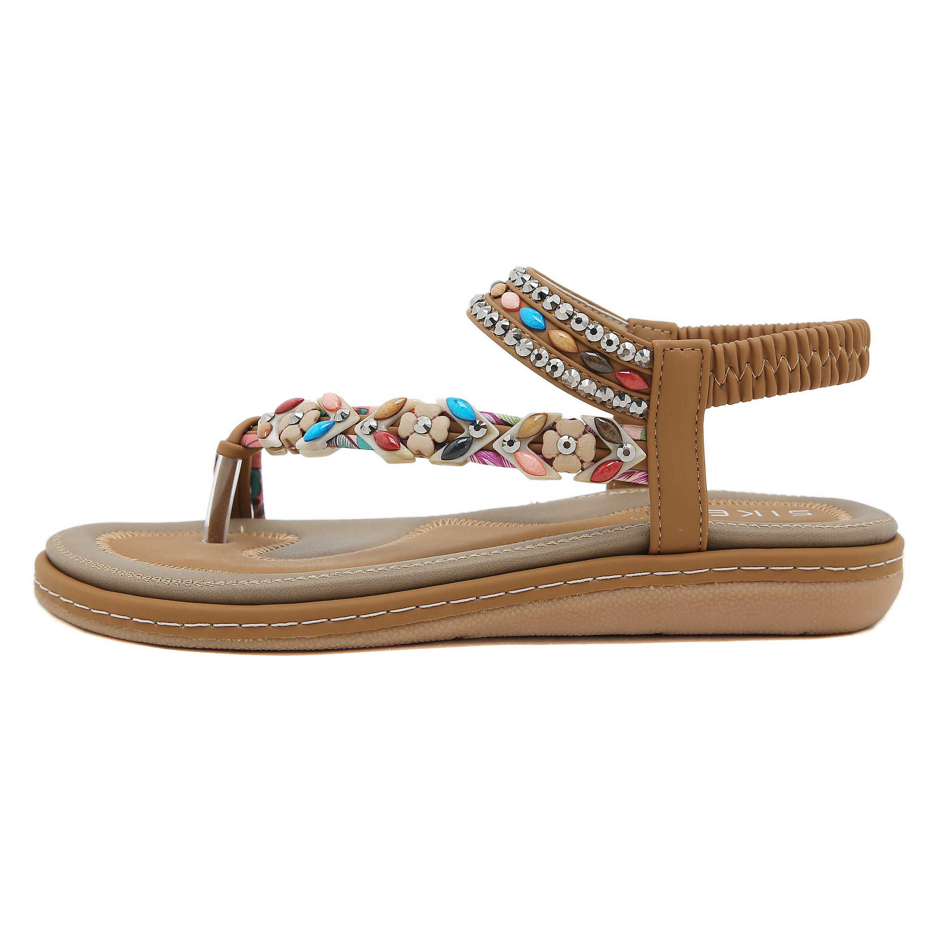 New flower casual fashion sandals seaside beach flat sandals women s fashion 42 чорний
New flower casual fashion sandals seaside beach flat sandals women s fashion 42 чорний