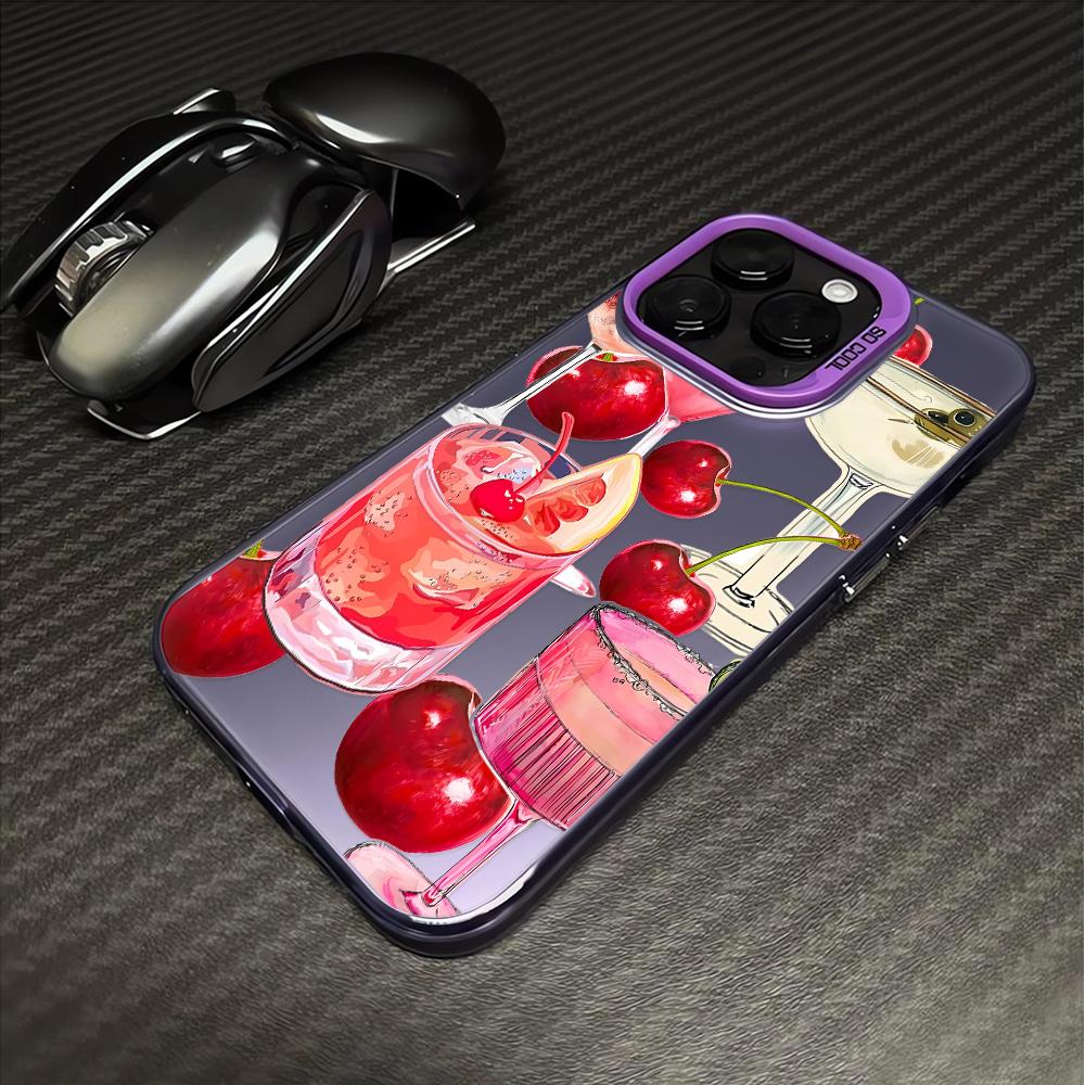 Icy Summer Cherry Fruit Juice Phone Case For iPhone 16 15 14 13 12 11 Pro Max 13 12Mini XS XR 7 8Plus SE 2022 Case Coque For iPhone 11 фіолетовий
Icy Summer Cherry Fruit Juice Phone Case For iPhone 16 15 14 13 12 11 Pro Max 13 12Mini XS XR 7 8Plus SE 2022 Case Coque For iPhone 11 фіолетовий