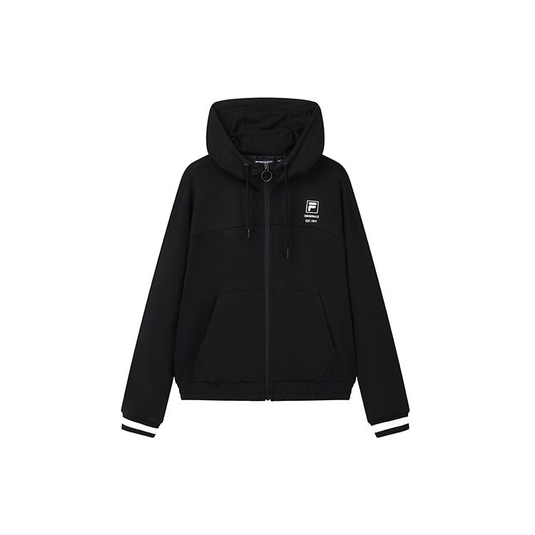 FILA Solid Color Casual Knit Hoodie Women outerwear Black F11W229501F-BK M
FILA Solid Color Casual Knit Hoodie Women outerwear Black F11W229501F-BK M