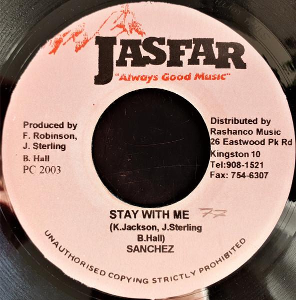 7inch Record SANCHEZ - Stay With Me NONE Jasfar Records 2003 Jamaica Reggae, Ska & Dub Used
7inch Record SANCHEZ - Stay With Me NONE Jasfar Records 2003 Jamaica Reggae, Ska & Dub Used
