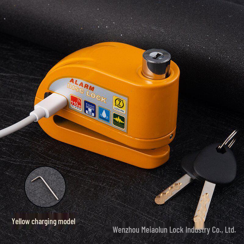 Rechargeable Anti-theft Disc Brake Lock for Bicycles and Electric Scooters - New Model
Rechargeable Anti-theft Disc Brake Lock for Bicycles and Electric Scooters - New Model