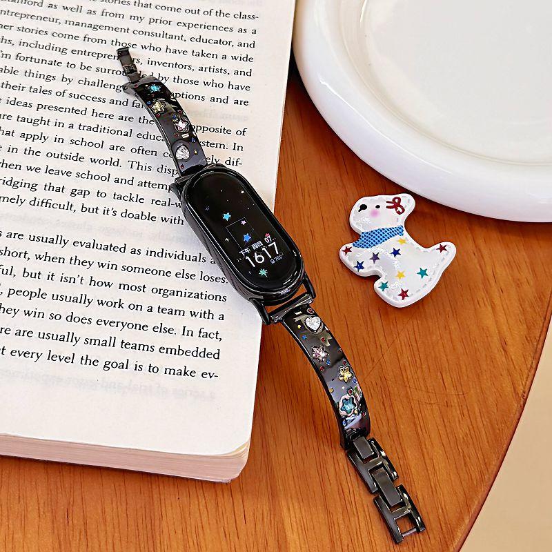 Slim Bangle Stainless Steel Strap for Xiaomi Mi Band 8 9 10 Bracelet Diamond Star Stylish Metal Band for Mi Band 8 9 Pro Correa for Mi band 8 9Pro чорний
Slim Bangle Stainless Steel Strap for Xiaomi Mi Band 8 9 10 Bracelet Diamond Star Stylish Metal Band for Mi Band 8 9 Pro Correa for Mi band 8 9Pro чорний