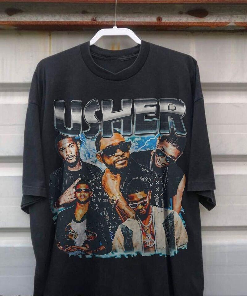 26 Rapper Usher Shirt Vintage Usher 90s Shirt Retro Usher Graphic Gift For Fans Unisex T-Shirt XXXXL
26 Rapper Usher Shirt Vintage Usher 90s Shirt Retro Usher Graphic Gift For Fans Unisex T-Shirt XXXXL