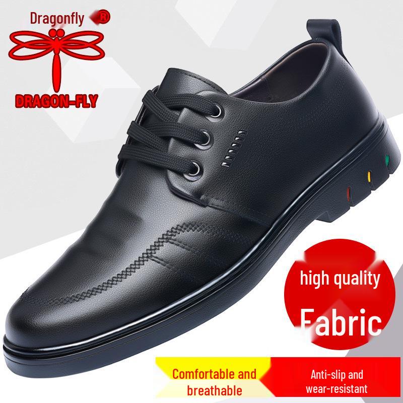 Dragonfly Leather Men s Business Casual Shoes - Soft Sole, Wear-Resistant, Perfect for Middle-Aged Dads 39 чорний
Dragonfly Leather Men s Business Casual Shoes - Soft Sole, Wear-Resistant, Perfect for Middle-Aged Dads 39 чорний