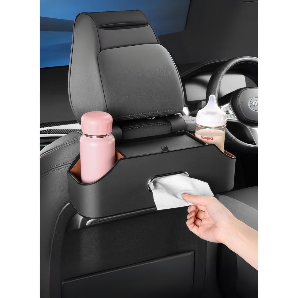 Car Seat Back Organizer with Tissue Box Dual Cup Holders & Hooks - Multi-Functional Car Organizer Storage Box – Automobile Accessories Gadgets for Fa
Car Seat Back Organizer with Tissue Box Dual Cup Holders & Hooks - Multi-Functional Car Organizer Storage Box – Automobile Accessories Gadgets for Fa