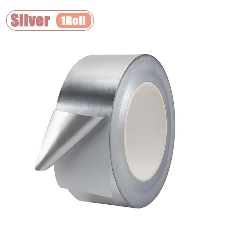 1-10Rolls Heavy Duty Aluminum Foil Tape for Duct Sealing and Hot Water Pipe Repair Heat Resistant Waterproof Adhesive 50mmx5m
1-10Rolls Heavy Duty Aluminum Foil Tape for Duct Sealing and Hot Water Pipe Repair Heat Resistant Waterproof Adhesive 50mmx5m