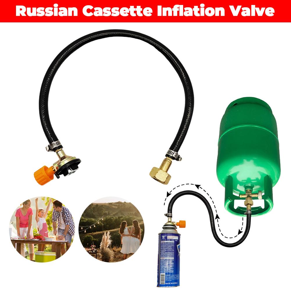 Russian Filling Valve Direct Connection Cassette Gas Cylinder Inflatable Bridge One-piece for Eastern Europe Camping Accessories China Mainland
Russian Filling Valve Direct Connection Cassette Gas Cylinder Inflatable Bridge One-piece for Eastern Europe Camping Accessories China Mainland
