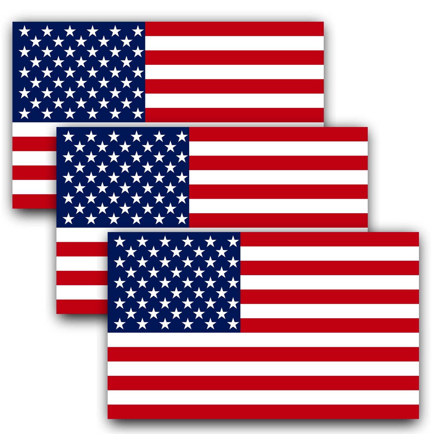 ANLEY 5 X 3 Inch American USA Flag Decal - Patriotic Star Reflective Stripe American Flag Car Sticker - US Military Support (3 Pack)
ANLEY 5 X 3 Inch American USA Flag Decal - Patriotic Star Reflective Stripe American Flag Car Sticker - US Military Support (3 Pack)