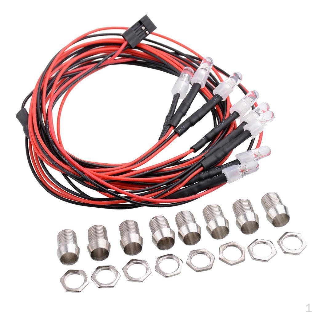 LED Light Set for RC Cars, Diameter 5mm
LED Light Set for RC Cars, Diameter 5mm