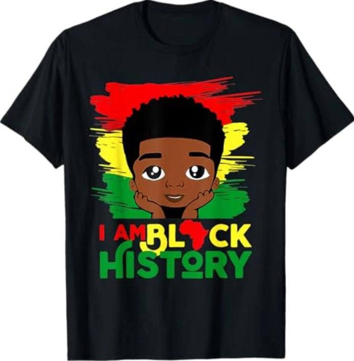 Cute I Am Black History African Boy Little Melanin Prince T-Shirt 3XL
Cute I Am Black History African Boy Little Melanin Prince T-Shirt 3XL