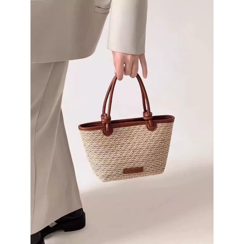 Travel, vacation, camping, beach wind straw woven bag, portable messenger bag, new foreign style vegetable basket bag, woven bag
Travel, vacation, camping, beach wind straw woven bag, portable messenger bag, new foreign style vegetable basket bag, woven bag