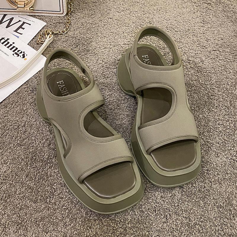European Station Sandals Women s New Casual Elastic Cloth Versatile Muffin Platform Sports Sandals in Summer 2024 40 зелений
European Station Sandals Women s New Casual Elastic Cloth Versatile Muffin Platform Sports Sandals in Summer 2024 40 зелений