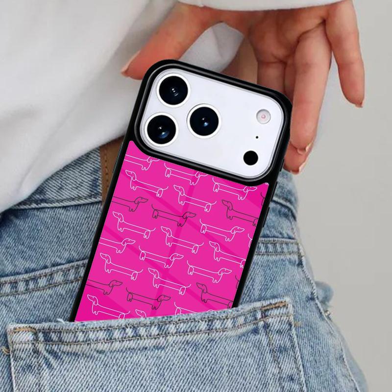 Cartoon Dachshund Sausage Dog Phone Case for iPhone 16e 15 14 13 12 17 Pro Max Plus Air 17pro Cover Coque iPhone Air
Cartoon Dachshund Sausage Dog Phone Case for iPhone 16e 15 14 13 12 17 Pro Max Plus Air 17pro Cover Coque iPhone Air