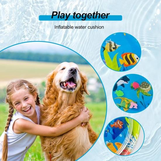 Игровой коврик Yousheng Cat Water Sensor, интерактивная игрушка для кошек, сенсорная подставка для воды с имитацией рыб, утолщенная летняя охлаждающая подставка для домашних животных
Игровой коврик Yousheng Cat Water Sensor, интерактивная игрушка для кошек, сенсорная подставка для воды с имитацией рыб, утолщенная летняя охлаждающая подставка для домашних животных