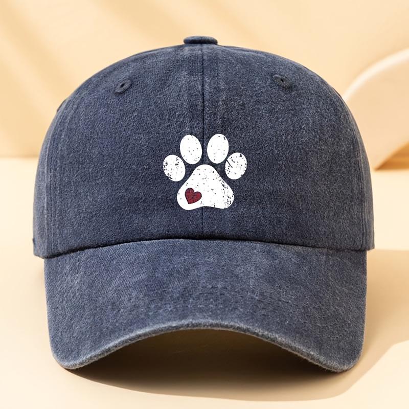 Fashionable Dog Claw Printed Baseball Hat - Multi functional Outdoor Leisure Sunshade Hat, Suitable for Travel Adjustable
Fashionable Dog Claw Printed Baseball Hat - Multi functional Outdoor Leisure Sunshade Hat, Suitable for Travel Adjustable