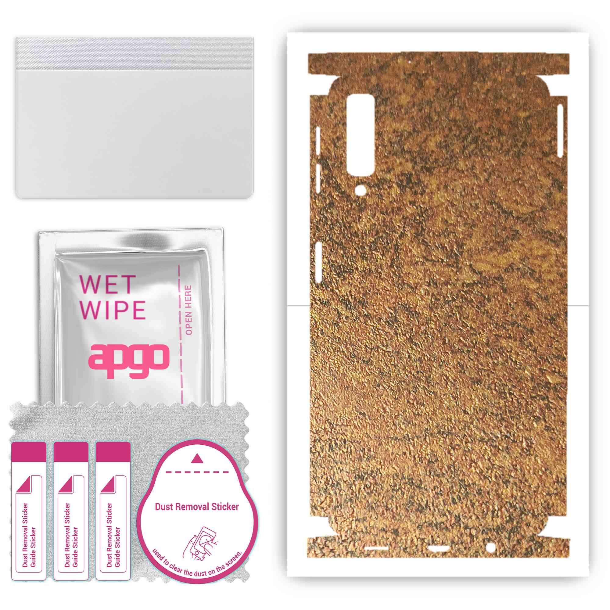 Apgo Protective Skin Sticker для тильної сторони, сумісної з Samsung Galaxy A7 (2018 р), Повна плівка, фольга, вініл – іржава мідь з візерунком
Apgo Protective Skin Sticker для тильної сторони, сумісної з Samsung Galaxy A7 (2018 р), Повна плівка, фольга, вініл – іржава мідь з візерунком