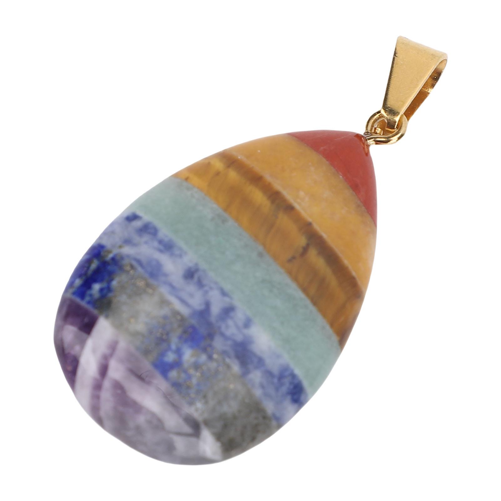 Подвеска из цветного камня в форме капли воды, стильный аксессуар для ожерелья, ювелирные изделия, украшение одежды
Подвеска из цветного камня в форме капли воды, стильный аксессуар для ожерелья, ювелирные изделия, украшение одежды