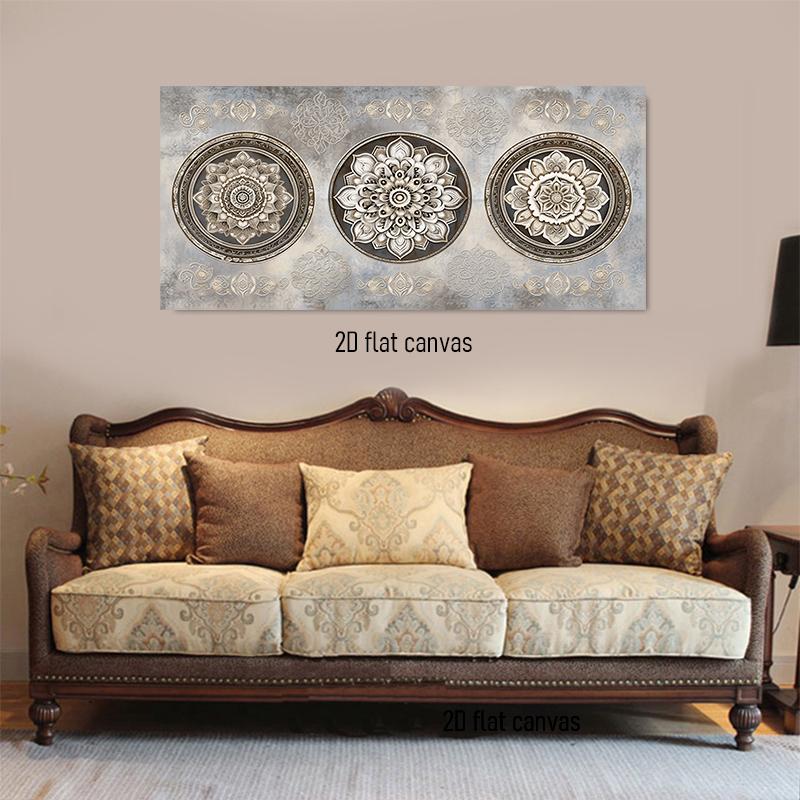 1pcs Retro Relief Mandala Decorative Painting Modern Minimalist Living Room Entrance Background Wall Hanging Painting Nordic Sty (as the picture,50x100cm No Frame)
1pcs Retro Relief Mandala Decorative Painting Modern Minimalist Living Room Entrance Background Wall Hanging Painting Nordic Sty (as the picture,50x100cm No Frame)