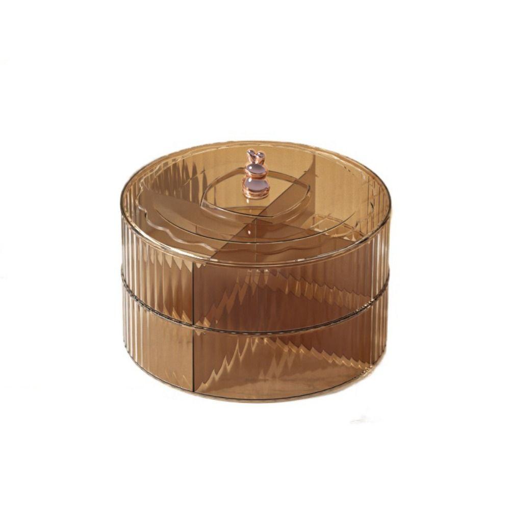 Multi-Grid Dried Fruit Snack Bowl Large Capacity Snack Storage Box Dividing Fruit Tray Candy Brown-2 Layers
Multi-Grid Dried Fruit Snack Bowl Large Capacity Snack Storage Box Dividing Fruit Tray Candy Brown-2 Layers