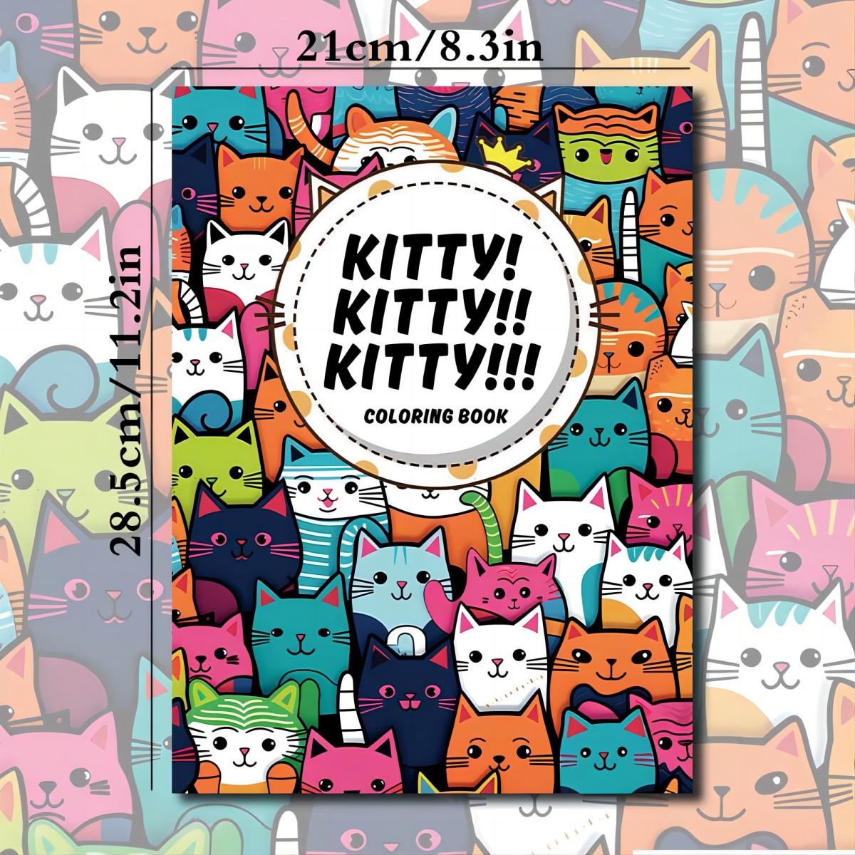 1pc,Meow Coloring Book ,Teenagers Coloring Book,25 Different Patterns,100gsm Thick Paper,Stress Relief,Birthday Gift
1pc,Meow Coloring Book ,Teenagers Coloring Book,25 Different Patterns,100gsm Thick Paper,Stress Relief,Birthday Gift