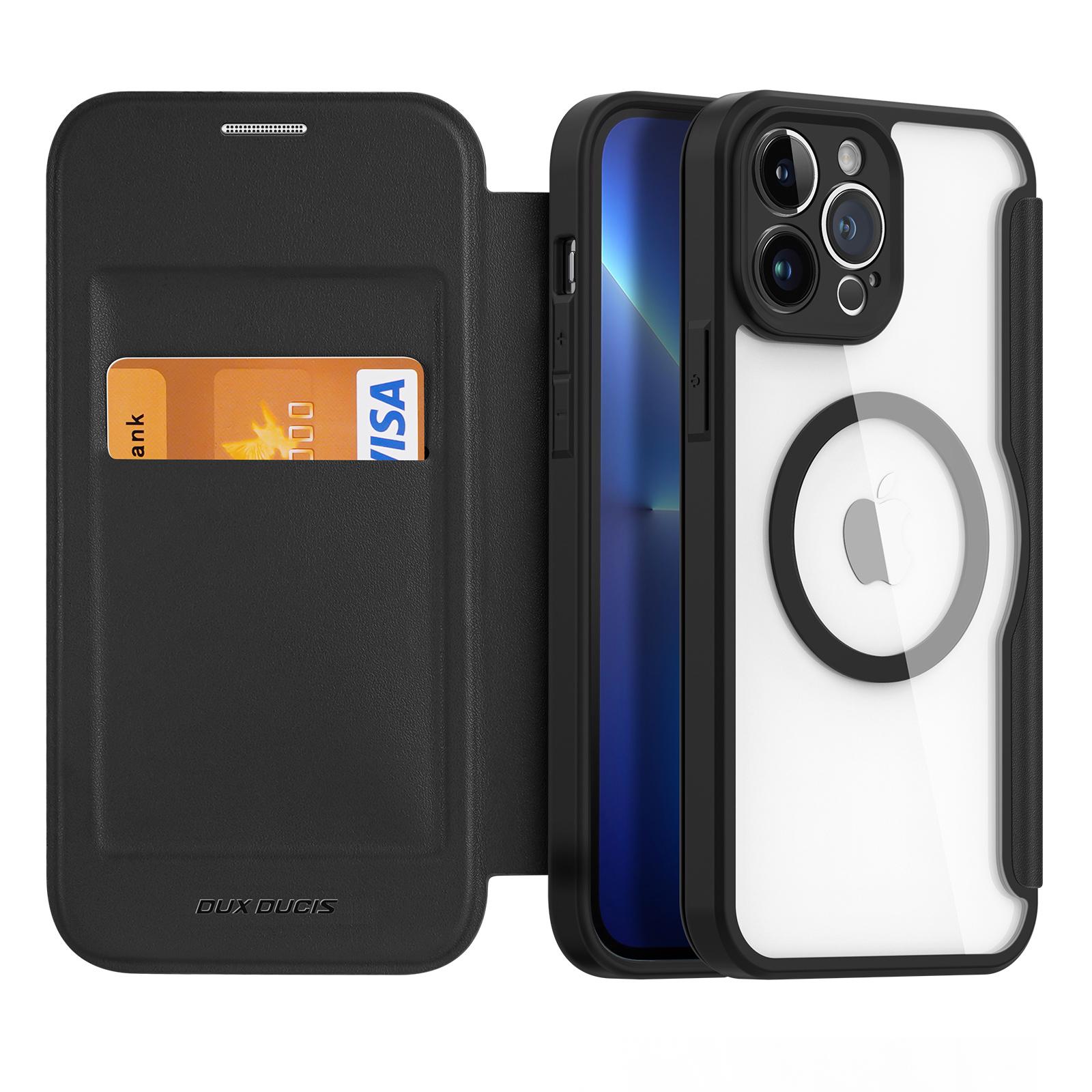 For iPhone 13 Pro Max 6.7 inch Leather Case DUX DUCIS Skin X Pro Series Flip Cover Compatible with MagSafe Blue
For iPhone 13 Pro Max 6.7 inch Leather Case DUX DUCIS Skin X Pro Series Flip Cover Compatible with MagSafe Blue
