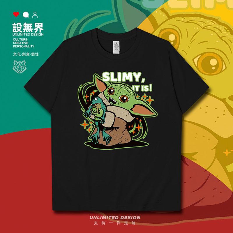 Summer Shirt Star Wars Baby Yoda Cute Frog English Short Sleeve T-Shirt Clothes Children s Clothing 100
Summer Shirt Star Wars Baby Yoda Cute Frog English Short Sleeve T-Shirt Clothes Children s Clothing 100