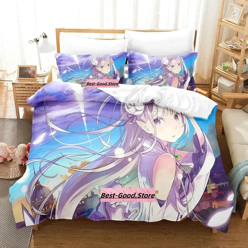 ReZERO -Starting Life in Another World Beding Set Print With Pilowcase Bed Soft Duvet Cover Soft Single Double Quen King-Sized Dimensionsd Dimensions 120*200cm Single
ReZERO -Starting Life in Another World Beding Set Print With Pilowcase Bed Soft Duvet Cover Soft Single Double Quen King-Sized Dimensionsd Dimensions 120*200cm Single