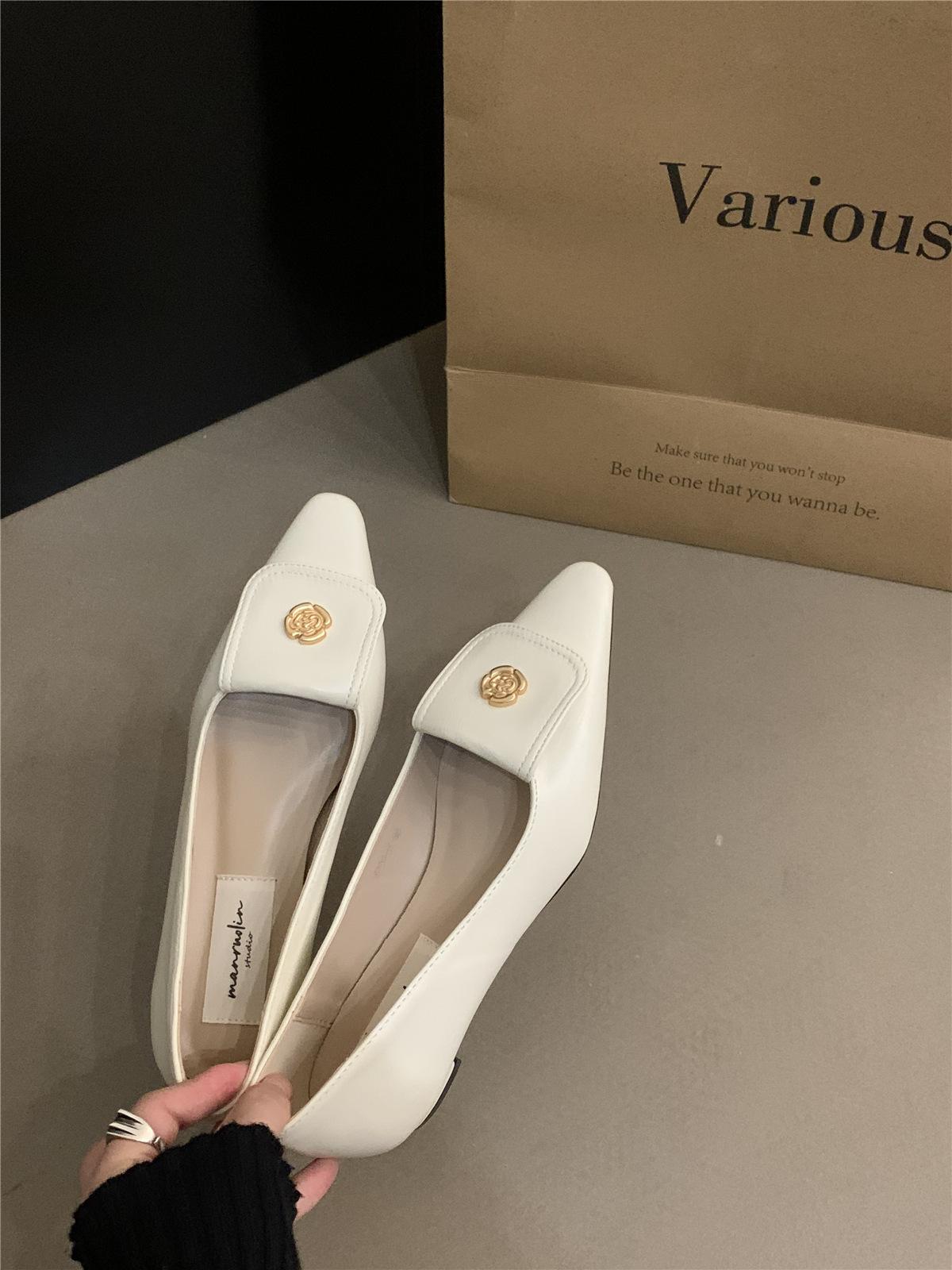 Французские ретро туфли Xiaoxiangfeng, женские туфли, новинка 2025 года, универсальные черные туфли для поездок на работу, весенне-осенние туфли Doudou 35 белый
Французские ретро туфли Xiaoxiangfeng, женские туфли, новинка 2025 года, универсальные черные туфли для поездок на работу, весенне-осенние туфли Doudou 35 белый